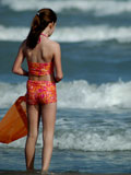 Laura Looking at the Ocean